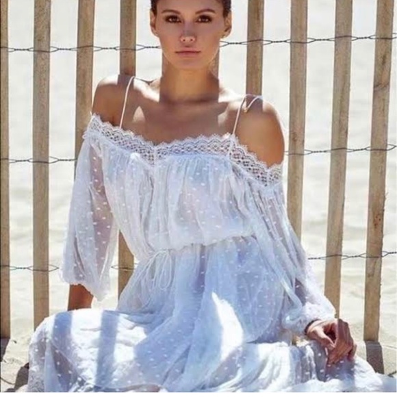 Nwot Zimmermann realm scallop dress - Picture 4 of 12